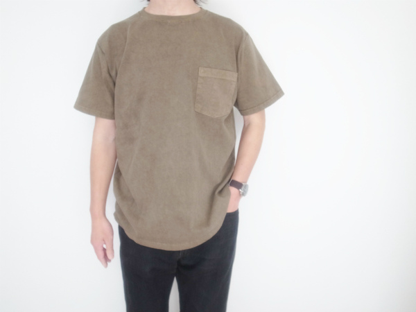 GOOD WEAR S/S  POKET TEE PIGMENT DYE(グッドウエア)