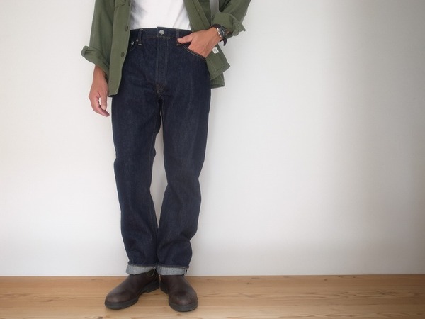 orslow 105 STANDARD SELVEGE DENIM ONE WASH(オアスロウ105)