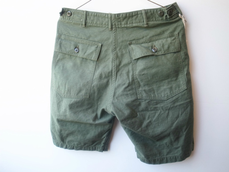 orslow US ARMY FATIGUE SHORTS GREEN