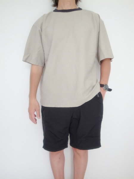 WALLA WALLA SPORT RIDGE LOOSE TEE BK/GRAY