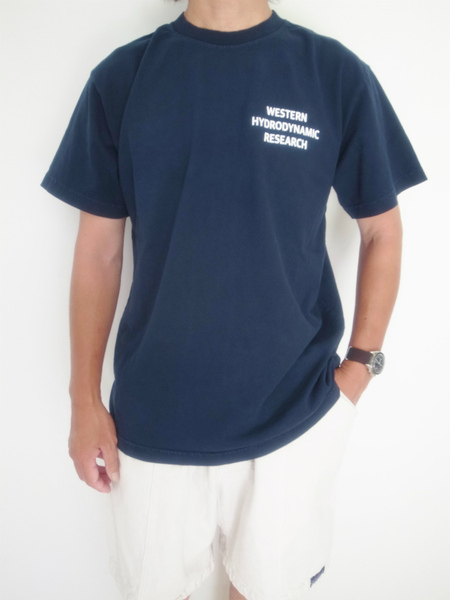 WESTERN HYDRODYNAMIC RESERCH WORKERS S/S TEE NAVY