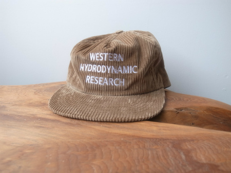 WESTERN HYDRODYNAMIC RESERCH CORD HAT BROWN