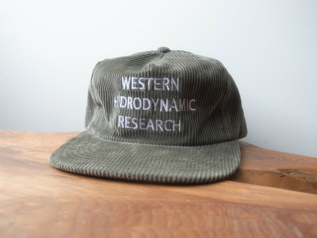 WESTERN HYDRODYNAMIC RESERCH CORD HAT GREEN