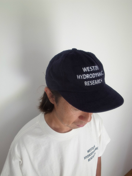 WESTERN HYDRODYNAMIC RESERCH CORD HAT NAVY