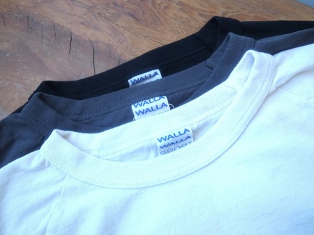 WALLA WALLA SPORT L/S LOOSE BASEBALL TEE IVORY