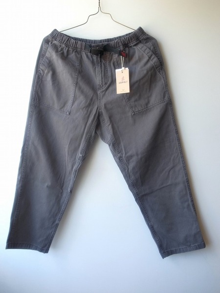 GRAMICCI LOOSE TAPERED PANTS PIGMENT FOG