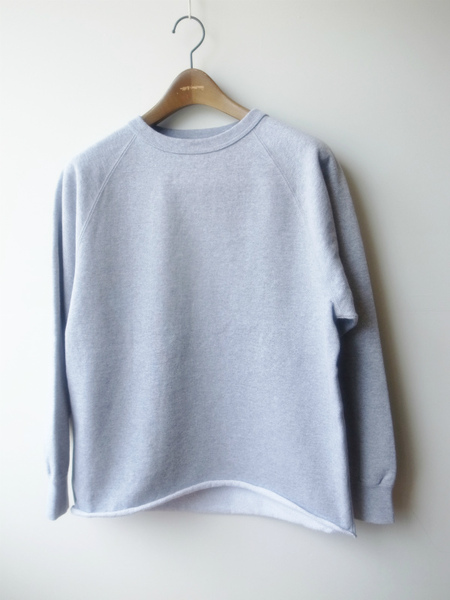 WALLA WALLA SPORT 13oz CREW SWEAT SHIRT H.GREY