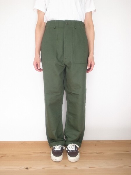 Orslow HIGH WAIST FATIGUE PANTS