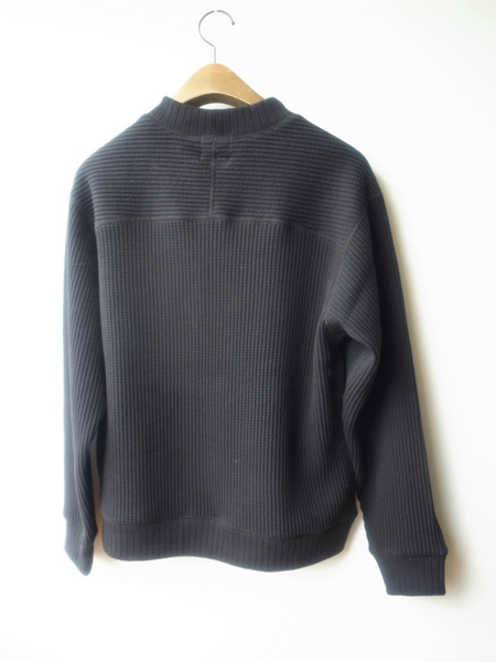 Jackman Waffle Midneck BLACK