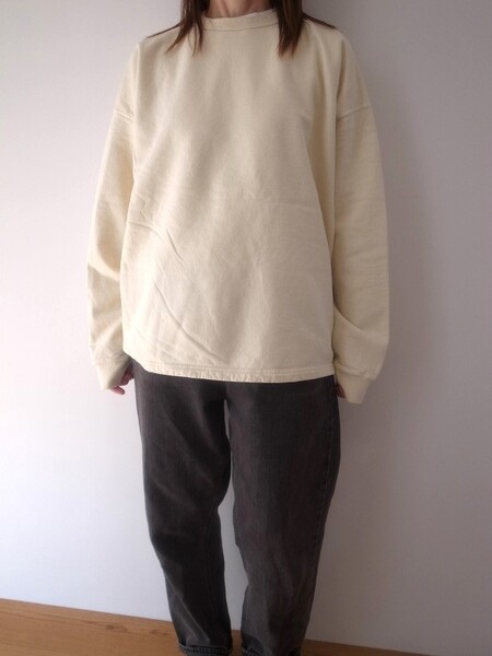 WALLA WALLA SPORT L/S BOX SWEAT SHIRTS IVORY