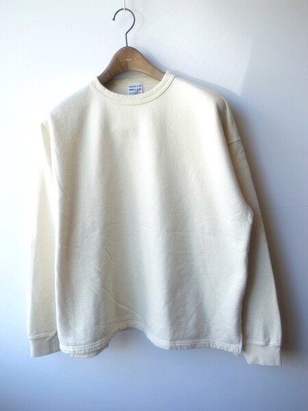 WALLA WALLA SPORT L/S BOX SWEAT SHIRTS IVORY