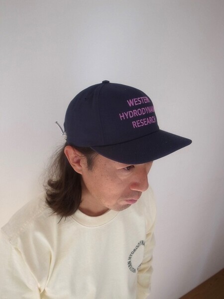 WESTERN HYDRODYNAMIC RESERCH PROMO HAT NAVY×PINK