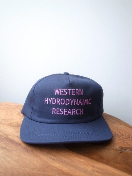 WESTERN HYDRODYNAMIC RESERCH PROMO HAT NAVY×PINK