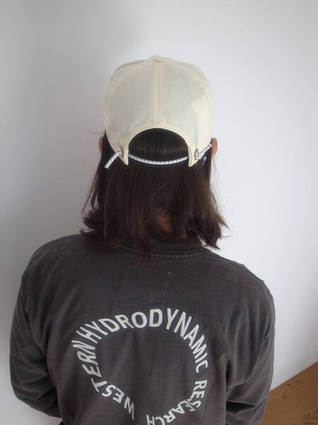 WESTERN HYDRODYNAMIC RESERCH PROMO HAT WHITE×BLACK