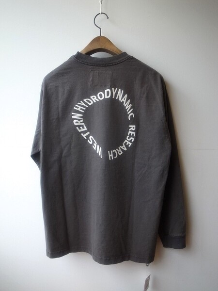 WESTERN HYDRODYNAMIC RESERCH CIRCLE L/S TEE BLACK