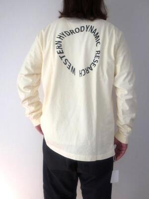 WESTERN HYDRODYNAMIC RESERCH CIRCLE L/S TEE WHITE