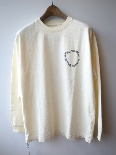 WESTERN HYDRODYNAMIC RESERCH CIRCLE L/S TEE WHITE