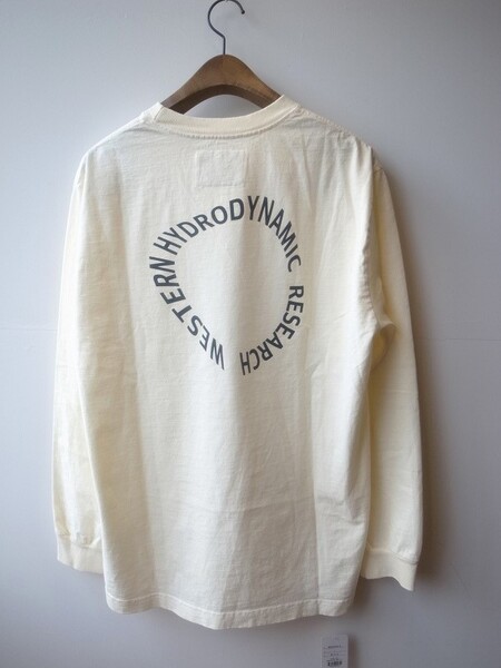 WESTERN HYDRODYNAMIC RESERCH CIRCLE L/S TEE WHITE